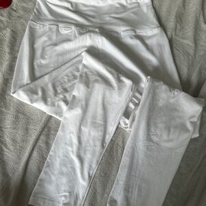 White leggings